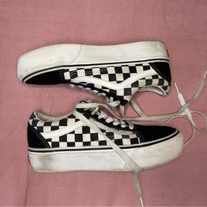 Vans Checkered Platform Old Skools